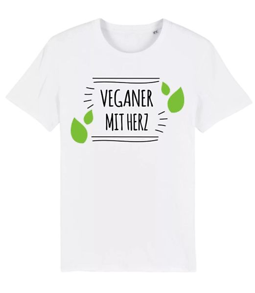 Veganer Mit Herz · Männer Bio T-Shirt Stanley Stella 2.0 günstig online kaufen