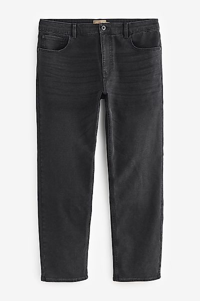 Next Straight-Jeans Straight-Fit Stretch-Jeans mit Gürtel günstig online kaufen