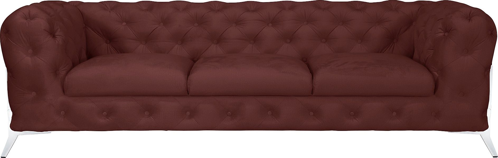 Leonique Chesterfield-Sofa Amaury, aufwändige Knopfheftung, moderne günstig online kaufen