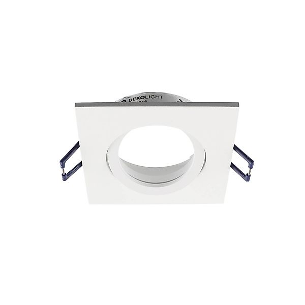 Deckeneinbauleuchte Samsola, weiß, 9 x 9 cm, Metall günstig online kaufen