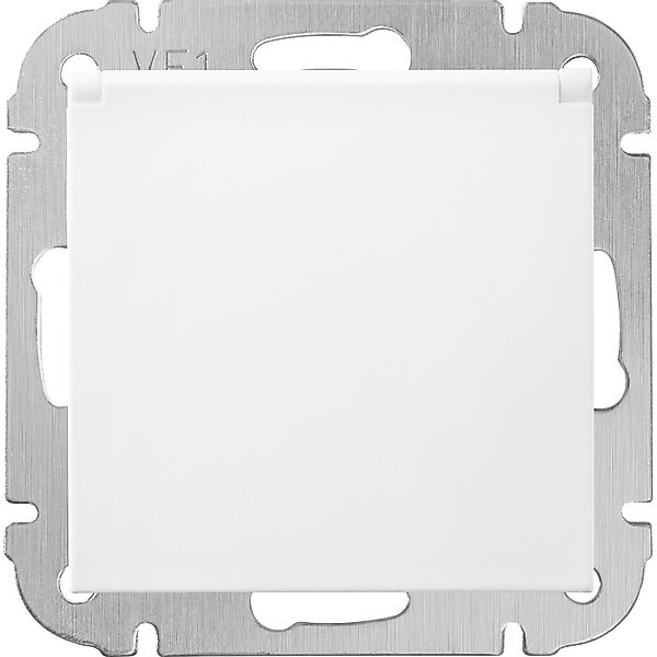 Elektromaterial Steckdose Finnja Weiß - Matt günstig online kaufen