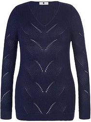 V-Pullover Anna Aura blau günstig online kaufen
