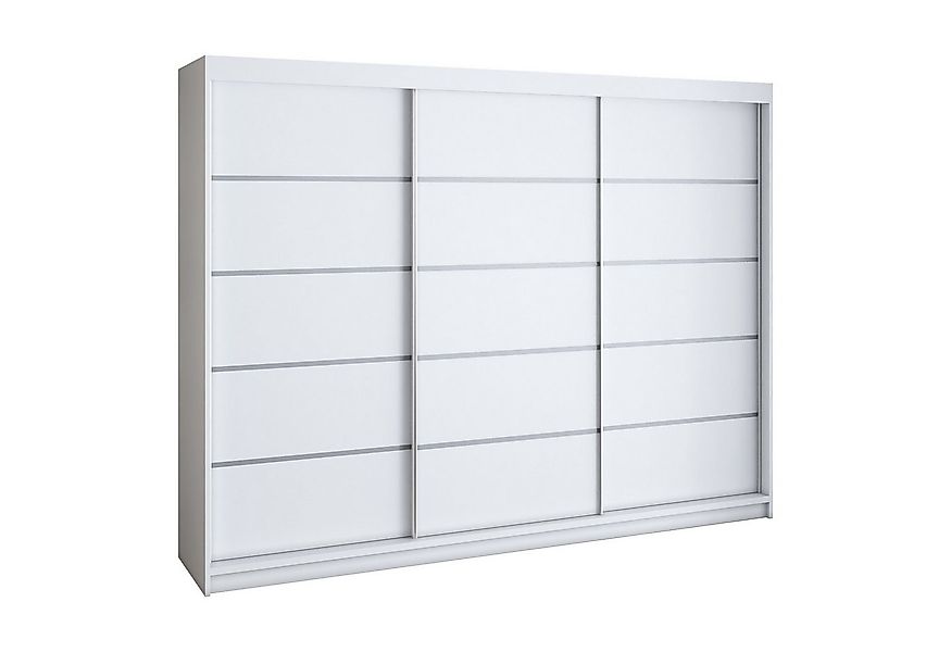 A&J MöbelLand GmbH Schiebetürenschrank STIM 200CM, 3-türig Schrank mit 4 Sc günstig online kaufen