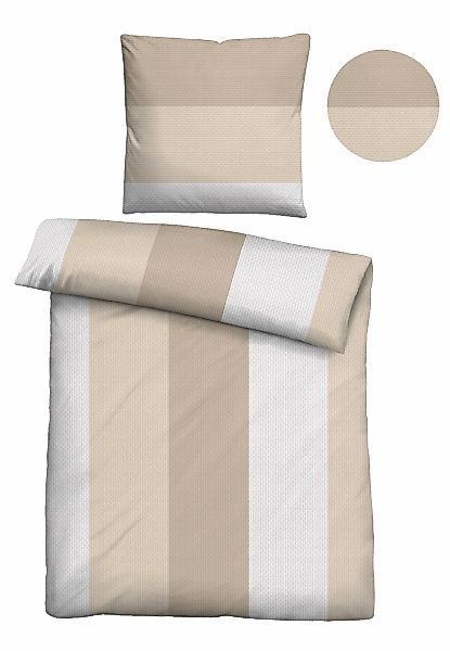Castell - Markenbettwäsche Bettwäsche "0601101" 2 Stk. tlg. feiner Glanz + günstig online kaufen