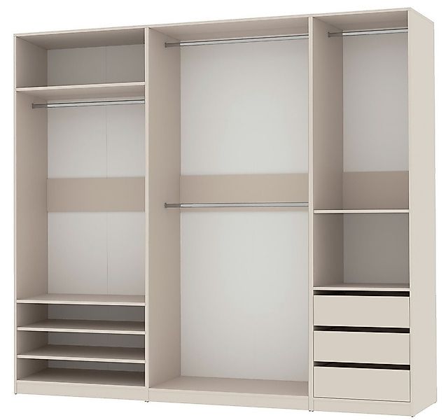 Marmex Möbel Kleiderschrank TRES SET L offener Garderobenschrank Eckgardero günstig online kaufen