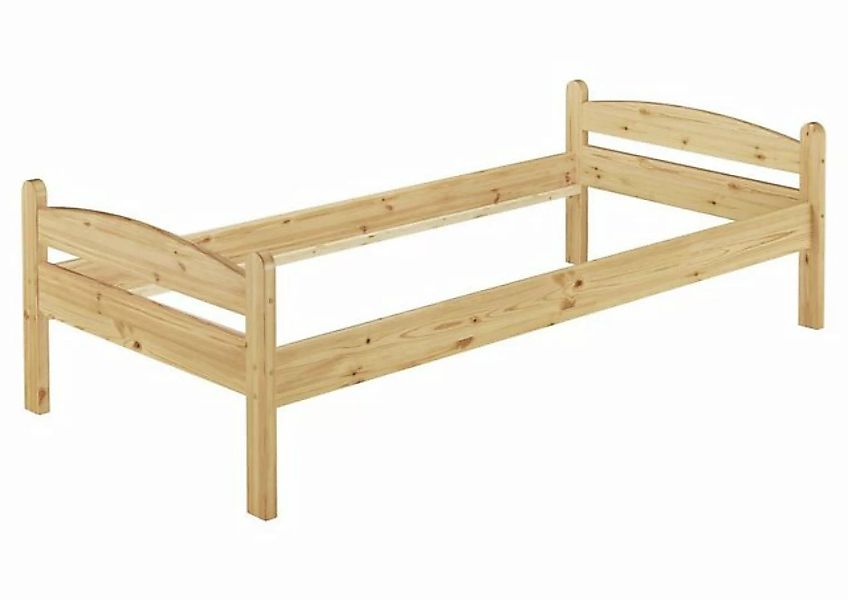 Erst-Holz® Breites Bettgestell Einzelbett Kiefer 100x200 natur Gr. 100 x 20 günstig online kaufen