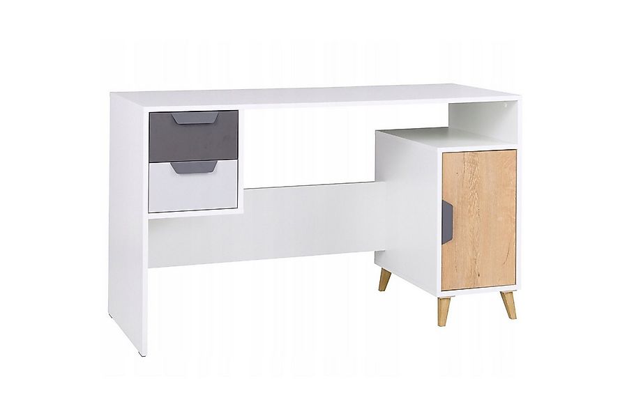 Deine Möbel 24 Kinderschreibtisch JUSTIN 13 Schreibtisch 130 cm breit (Set, günstig online kaufen