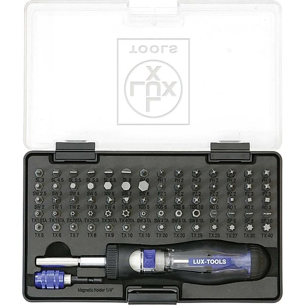 LUX-TOOLS Bitset 73-teilig Comfort günstig online kaufen