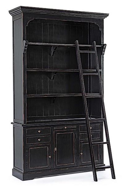 Bizzotto Buffet Jefferson aus Mangoholz, Schwarz günstig online kaufen