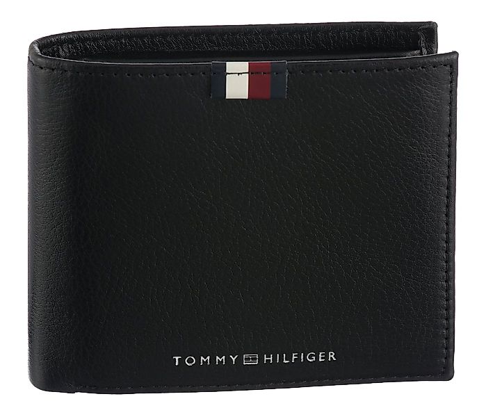 Tommy Hilfiger Geldbörse TH PREM LEA CC FLAP AND COIN, Unisex Geldbeutel, P günstig online kaufen