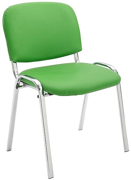 CLP Besucherstuhl Ken, stapelbares Metallgestell, Kunstleder-Bezug günstig online kaufen