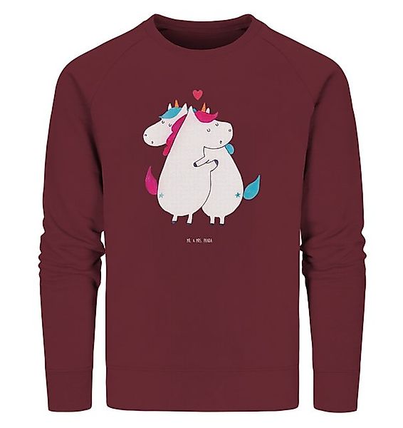 Mr. & Mrs. Panda Longpullover Einhorn Mitteilung Größe S - Burgundy - Gesch günstig online kaufen