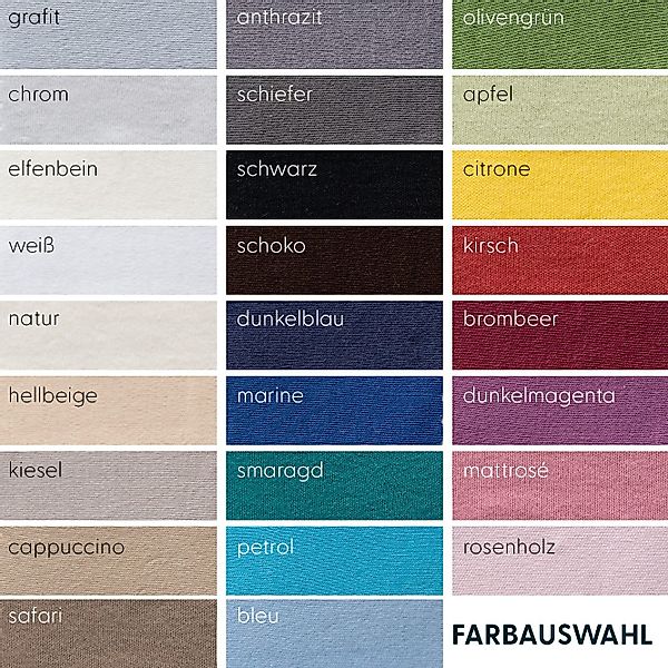 JONA SLEEP Spannbettlaken für Topper, wirft keine Falten, optimale Passform günstig online kaufen