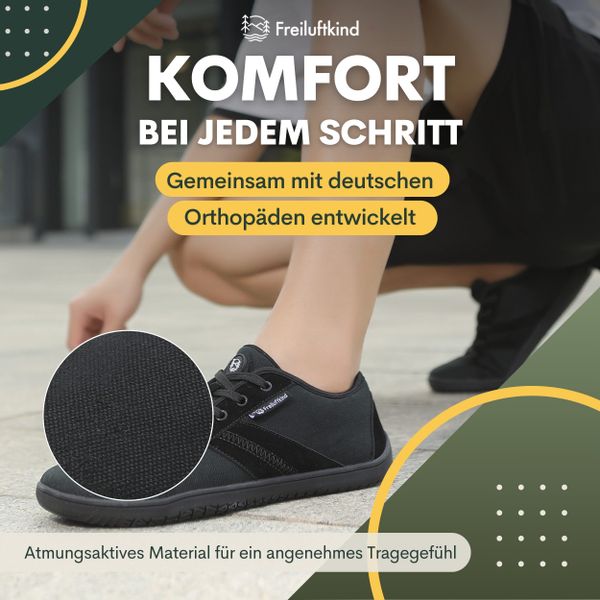 Freiluftkind Baker – gesunde Barfußschuhe Sneaker günstig online kaufen