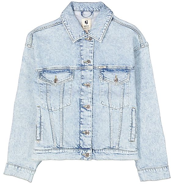Garcia Jeansjacke mit Stretch und Knopfleiste günstig online kaufen