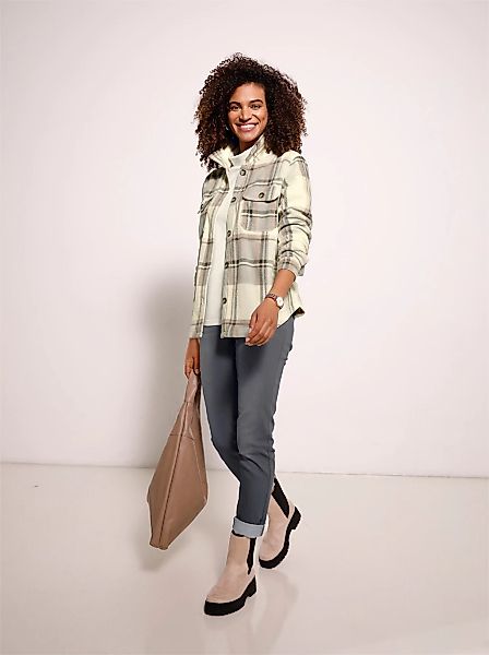 Casual Looks Fleeceshirt "Fleece-Bluse", 1 Stk. günstig online kaufen