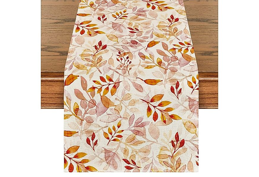 Refttenw Tischläufer Herbst Tischläufer,Tisch Dekoration,Herbstlaub Tischde günstig online kaufen