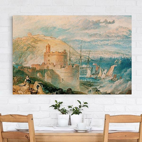 Leinwandbild - Querformat William Turner - Falmouth günstig online kaufen