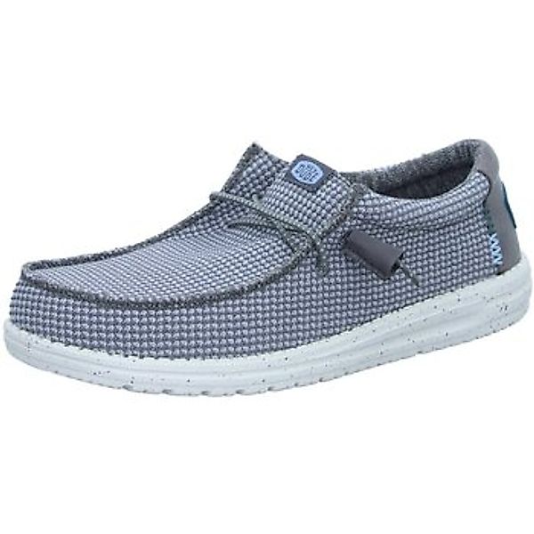 HEYDUDE  Herrenschuhe Schnuerschuhe wally sport mesh grey hd40403-030 günstig online kaufen
