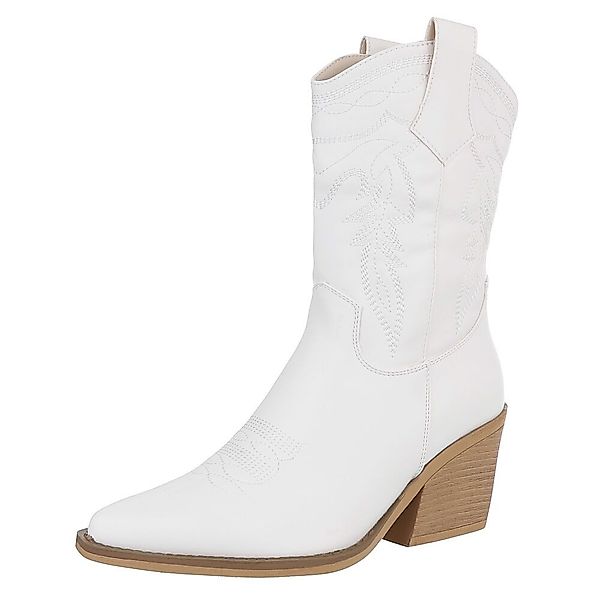 Ital-Design Damen Cowboyboots Western Westernstiefelette (88843727) günstig online kaufen