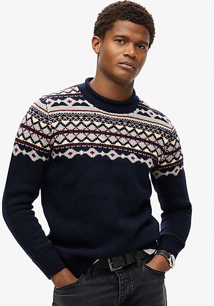 Superdry Rundhalspullover KNIT CREW JUMPER günstig online kaufen
