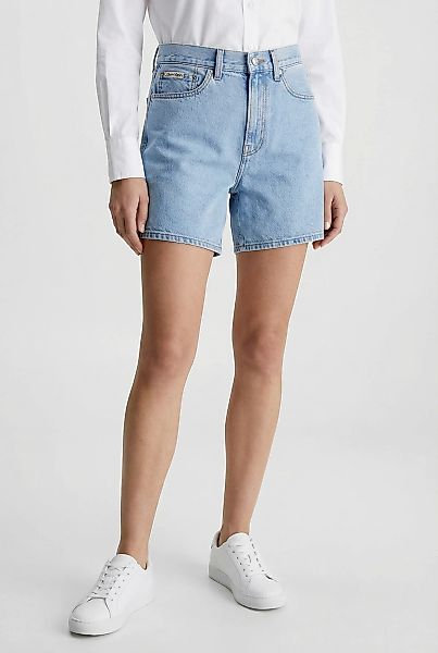 Calvin Klein Jeans Shorts "HI RISE A-LINE SHORT COASTAL LIG" günstig online kaufen