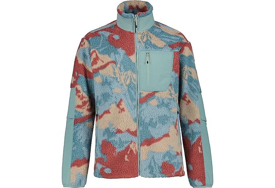 Icepeak Fleeceshirt H PRINT FLEECEJACKE MEMPHIS mit kontrastfarbenem Logopa günstig online kaufen