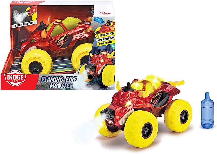 Dickie Toys Spielzeug-Monstertruck Flaming Fire Monster, günstig online kaufen