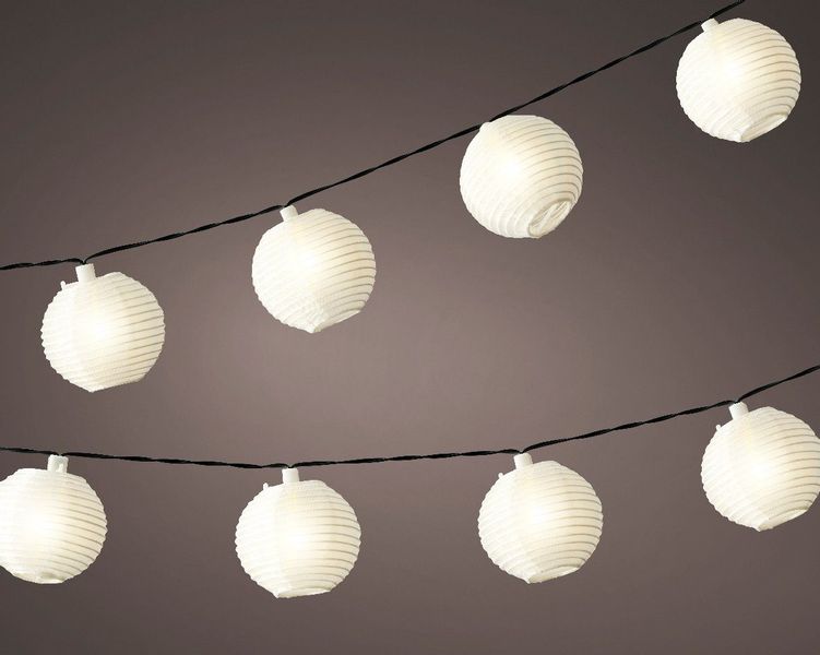 Lumineo LED-Girlande, LED Solar Lichterkette Outdoor günstig online kaufen