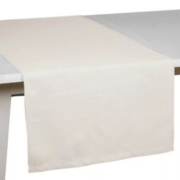 Tischdecke 'Pure' weiß 130x220cm günstig online kaufen