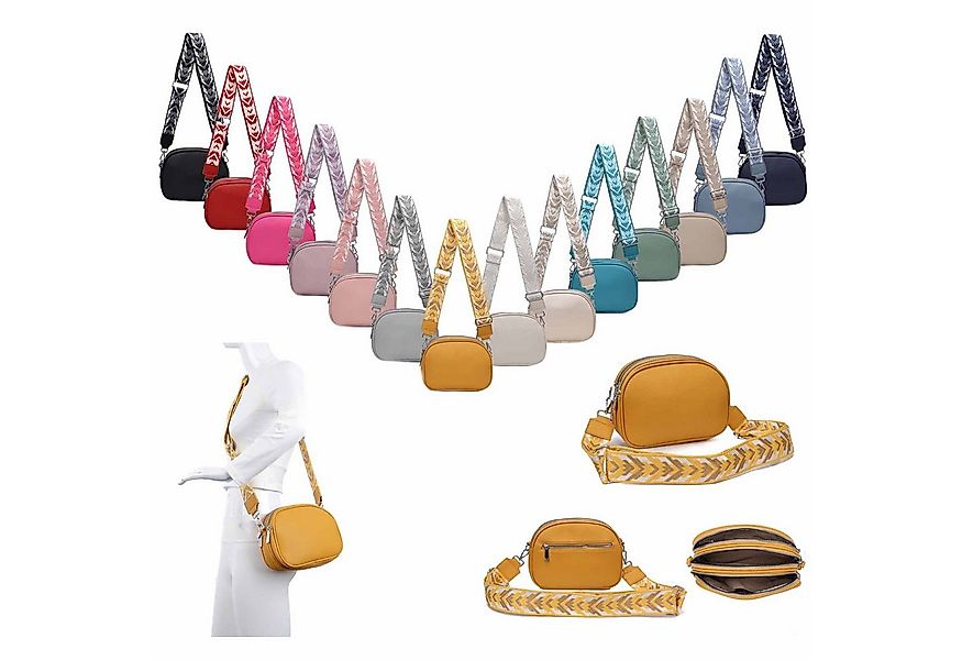 ITALYSHOP24 Schultertasche Damen Tasche Crossbody Handytasche, als Schulter günstig online kaufen