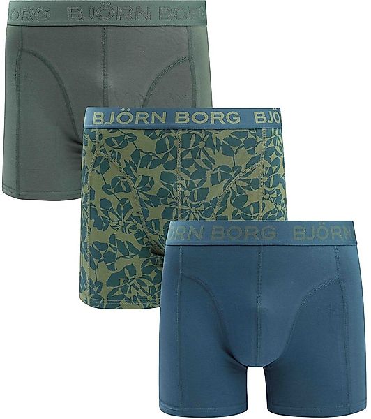 Bjorn Borg Boxers 3Pack Stretch Grün - Größe XL günstig online kaufen