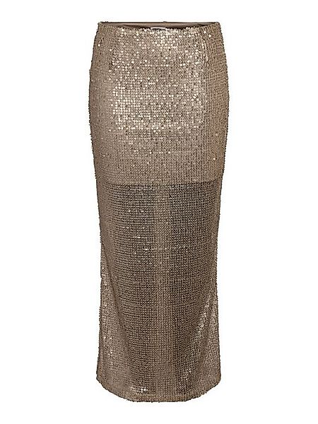 Noisy may Sommerrock Glitzernder Pailletten Bleistiftrock Midi-Länge NMSHAK günstig online kaufen