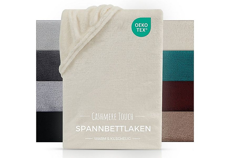 Carpe Sonno Spannbettlaken Cashmere Touch Winter Bettlaken 90x200 100x200 1 günstig online kaufen