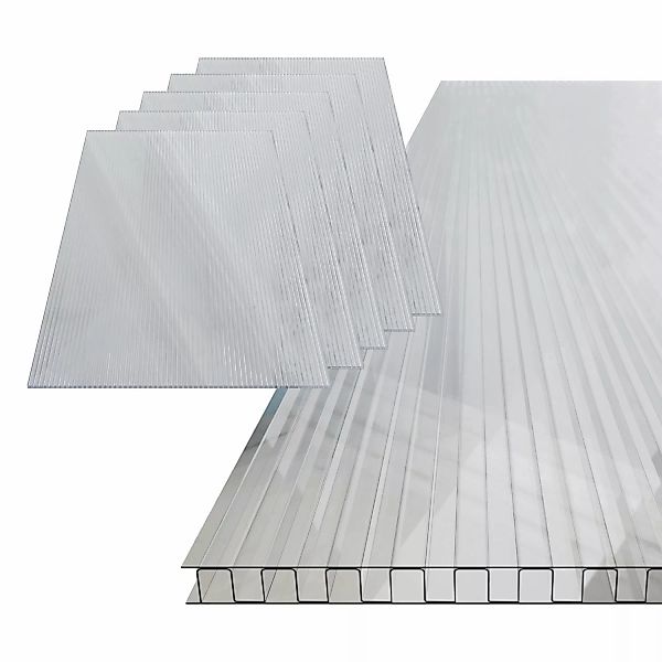 GARMIO Gewächshaus Hohlkammerstegplatten ACRI 6mm, Ersatz günstig online kaufen