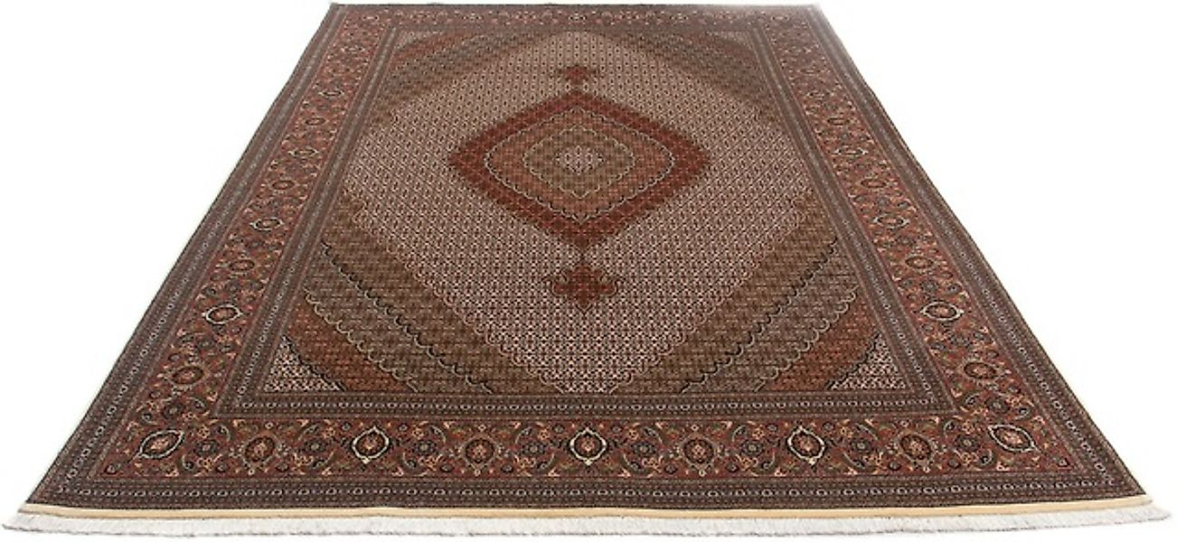 morgenland Orientteppich »Perser - Täbriz - Royal - 349 x 250 cm - braun«, günstig online kaufen