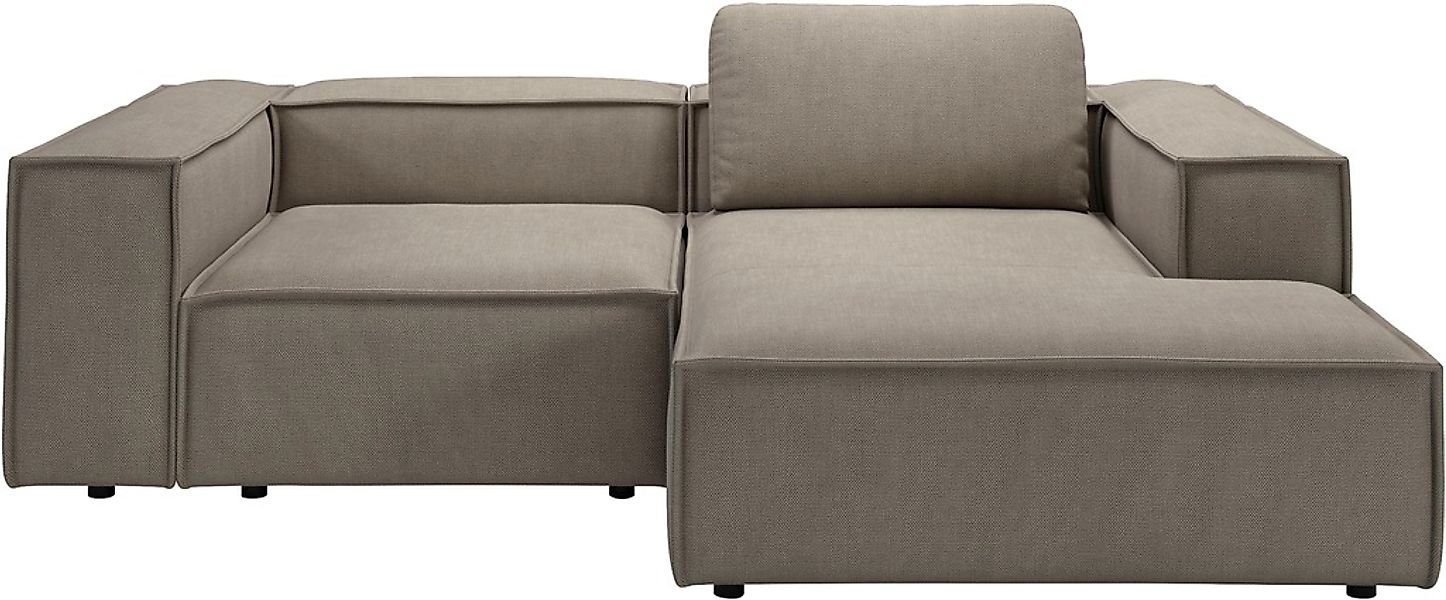Places of Style Ecksofa "Watertown, kompakte L-Form, 246 cm breite für klei günstig online kaufen