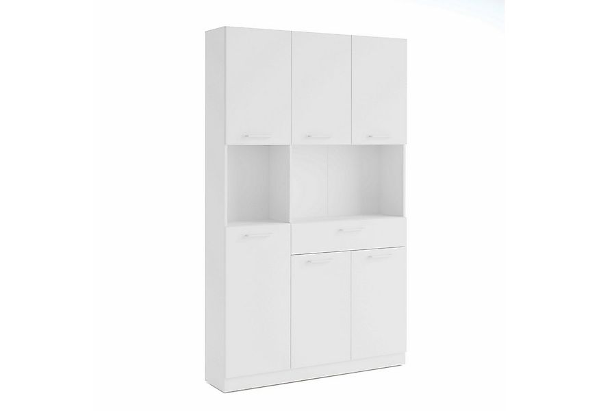 habeig Küchenbuffet Singleküche Küchenschrank Badschrank Küchenregal Küche günstig online kaufen