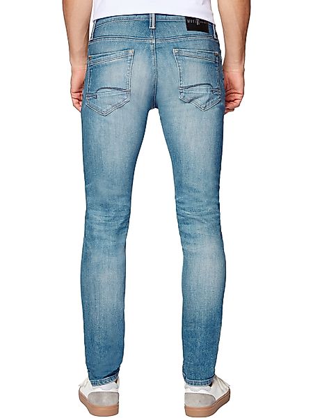 Mavi Herren Jeans James - Skinny Fit - Blau - Ash Blue Ultra Move günstig online kaufen