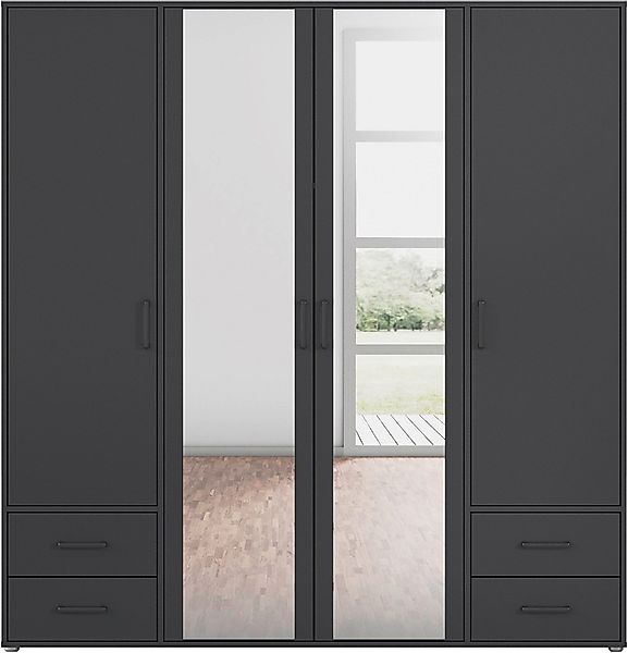 rauch Drehtürenschrank »Kleiderschrank Schrank Garderobe Wäscheschrank VOYA günstig online kaufen