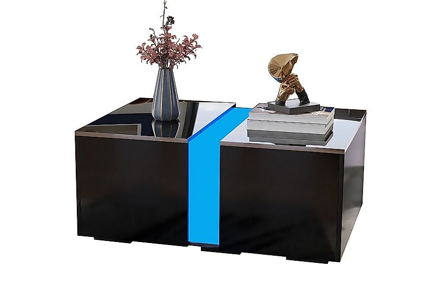 Merax Couchtisch mit Barfunktion, Wohnzimmertisch mit ausziehbarem Tischpla günstig online kaufen