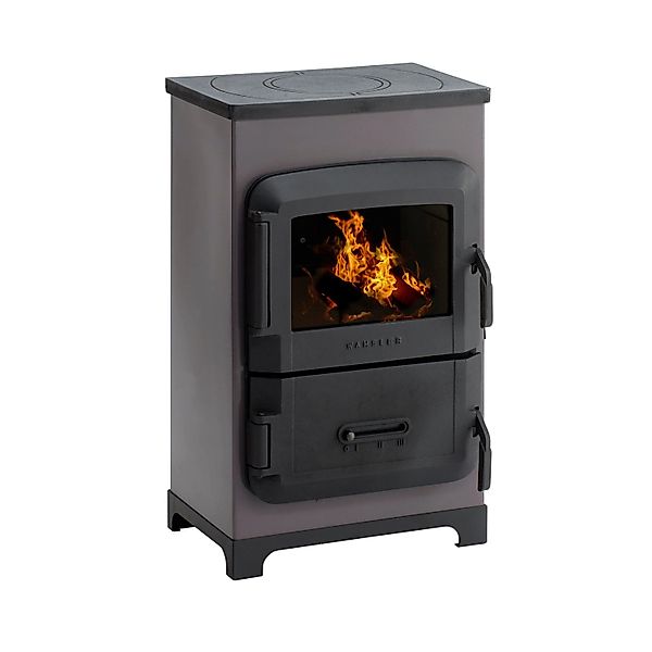 Wamsler RH 6F Kaminofen Stahl Grau 6 kW günstig online kaufen