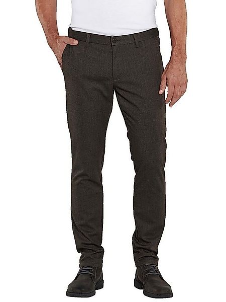 Engbers Chinohose engbers Herren Chino slim fit, Schwarzbraun günstig online kaufen
