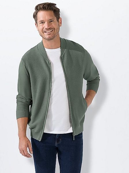 Witt Strickjacke Strickjacke Langarm Rippoptik, Struktur günstig online kaufen