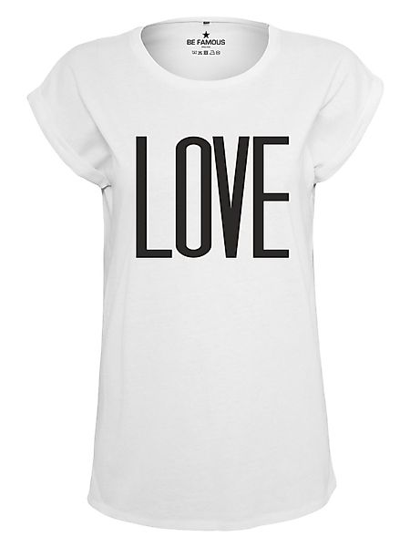 Be Famous Print-Shirt Classic Roll Up Biglove (1-tlg., keine) günstig online kaufen