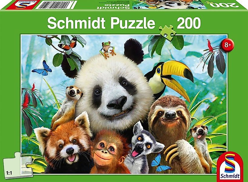 Schmidt Spiele Puzzle 200 Teile Schmidt Spiele Kinder Puzzle Einfach tieris günstig online kaufen