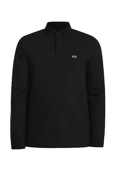 AIX ARMANI EXCHANGE Poloshirt Poloshirt Langarmshirt mit Polokragen (1-tlg. günstig online kaufen