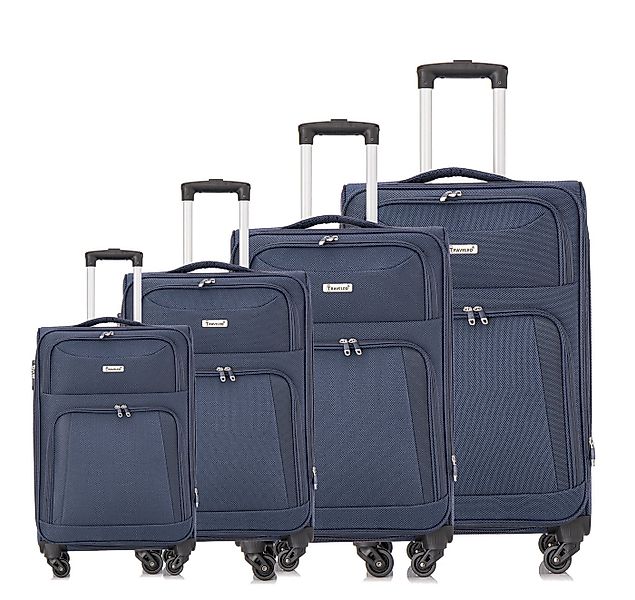 Cheffinger Kofferset Hochwertiges 4er Kofferset aus Stoff Erweiterbar und 3 günstig online kaufen