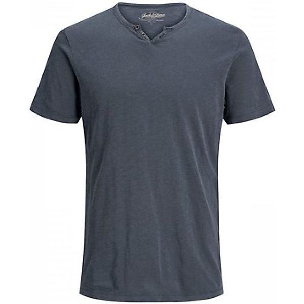 Jack & Jones  T-Shirts & Poloshirts 12164972 SPLIT-NAVY BLAZER günstig online kaufen