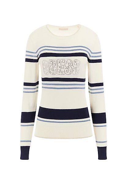 Guess Strickpullover Pullover PARIS Strickpullover R- günstig online kaufen